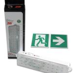 Armadura Saída Emergência 3W 180Lm (30 LEDs) Recarregável - NÃO - PERMANENTE