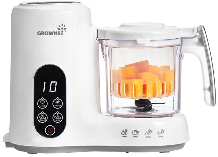 Processador de Alimentos NutriChef c/ Cesto de Vapor - GROWNSY