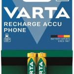 Blister 2x Pilhas Recarregáveis AAA 1,2V 800mAh - VARTA