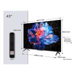 Smart TV TCL 43P6K 43" 4K Ultra HD LED HDR D-LED