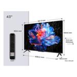 Smart TV TCL 43P6K 43" 4K Ultra HD LED HDR D-LED