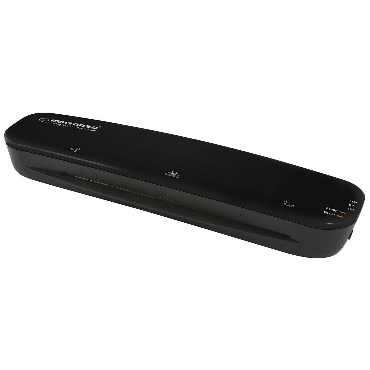 Máquina de laminação Esperanza Laminator A4 Eternity Preto