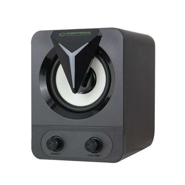 Altifalante PC Esperanza EGS107 Preto 5 W