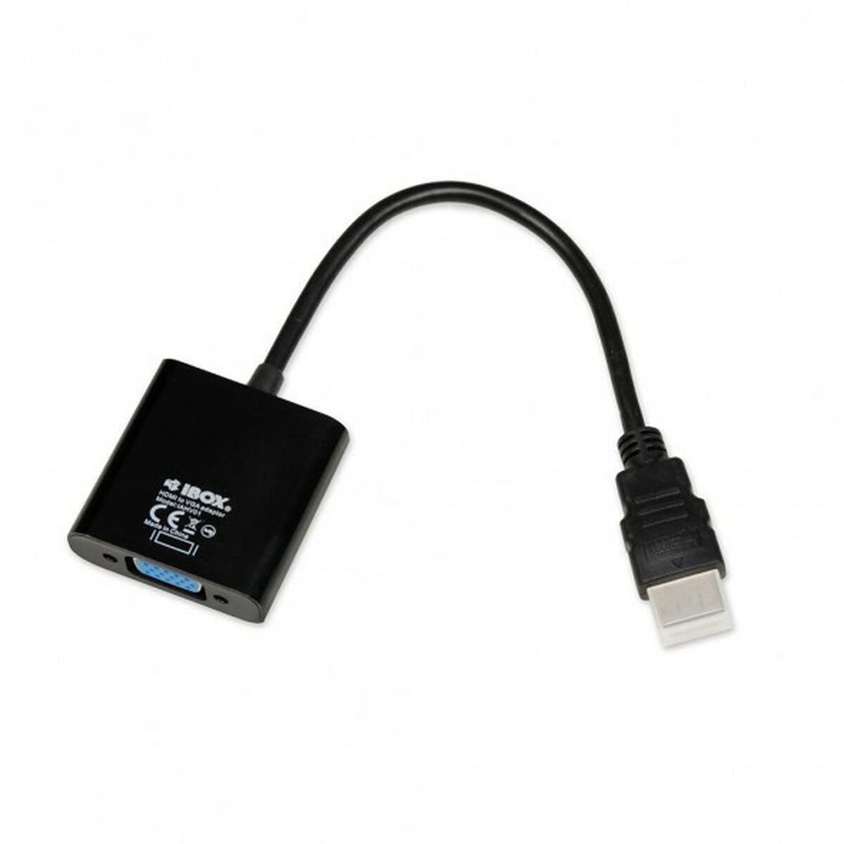 Adaptador HDMI para VGA Ibox IAHV01 Preto