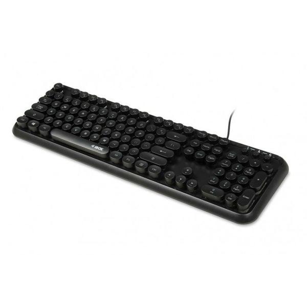 Teclado Ibox IKS620 Preto Inglês QWERTY