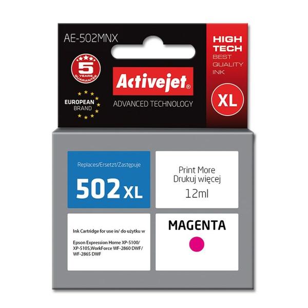 Tinteiro de Tinta Original Activejet AE-502MNX Magenta