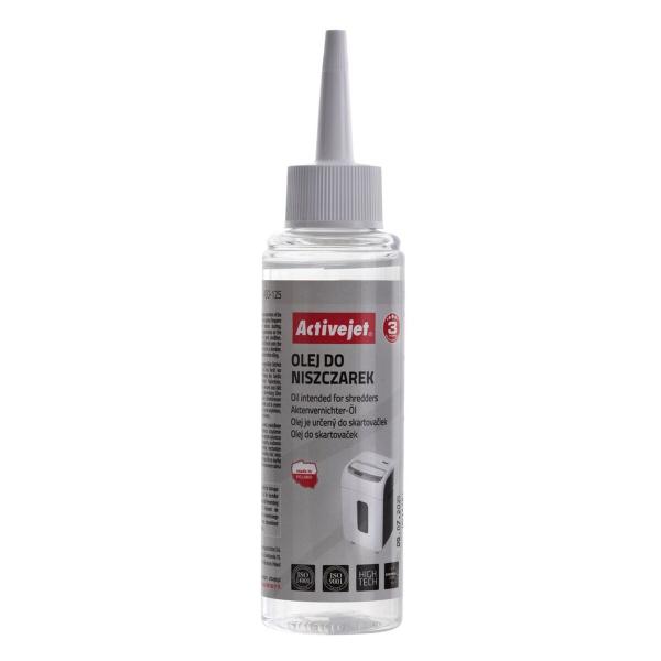 Óleo Lubrificante para Trituradora de Papel Activejet ASO-125 125 ml