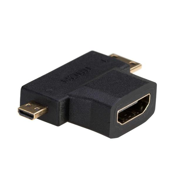 Adaptador HDMI para Micro HDMI Akyga AK-AD-23 Mini HDMI Preto