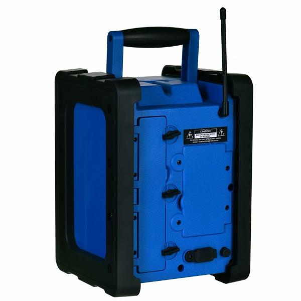 Rádio Blaupunkt PP30BT Azul Preto