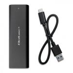 Caixa externa Qoltec 50312 Preto