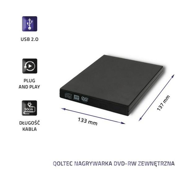 Gravador DVD Qoltec 51858