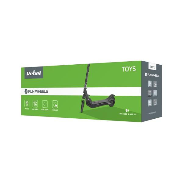 Trotineta Elétrica Rebel ZAB0031P Cor de Rosa 100 W