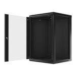 Armário rack mural Lanberg WF01-6618-10B