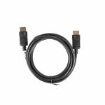 Cabo DisplayPort Lanberg CA-DPDP-10CC-0030-BK Preto 3 m