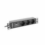 Entrelinha Lanberg PDU-03F-0200-BK