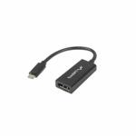 Adaptador USB C para DisplayPort Lanberg AD-UC-DP-01