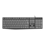 Teclado Natec NKL-1507 Preto Cinzento