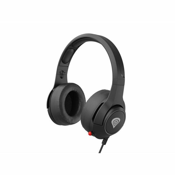 Auriculares com microfone Genesis NSG-1658 Preto