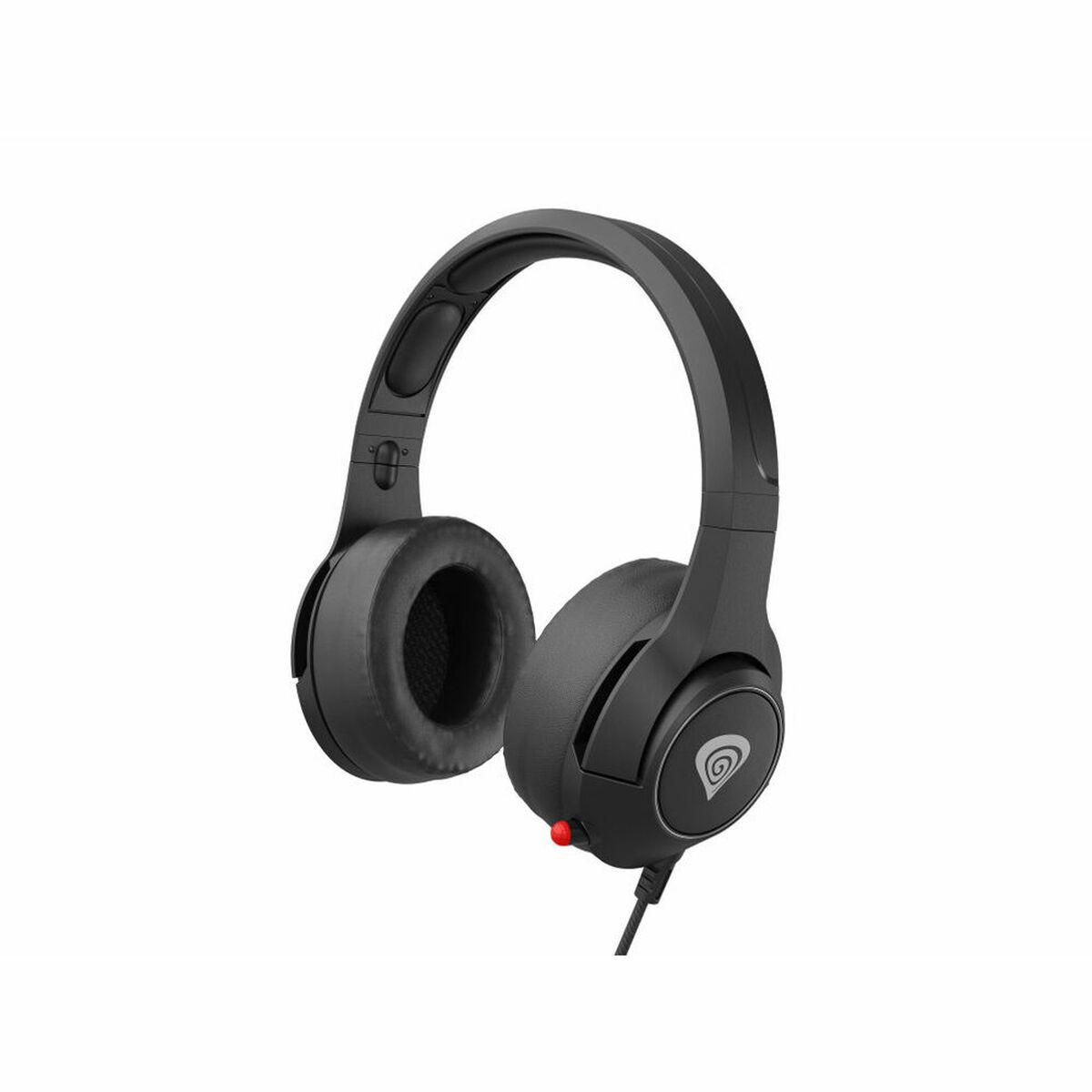 Auriculares com microfone Genesis NSG-1658 Preto