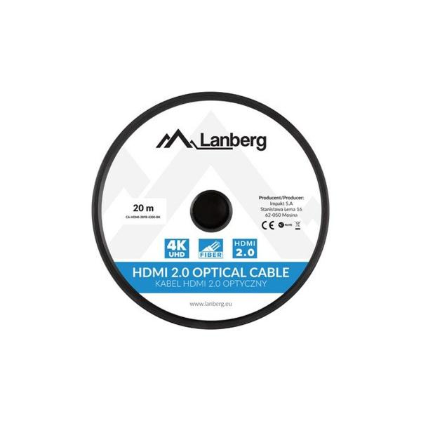 Cabo HDMI Lanberg CA-HDMI-20FB-0200-BK 20 m