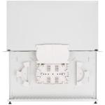 Armário rack mural Lanberg FOP1-12SS-LDS