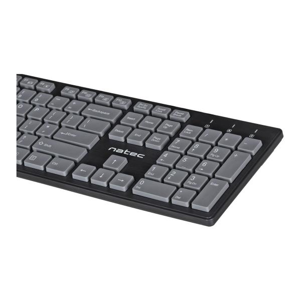 Teclado Natec NKL-1829 Verde Inglês EEUU QWERTY