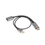 Adaptador DisplayPort para HDMI Lanberg AD-HD-DP-02