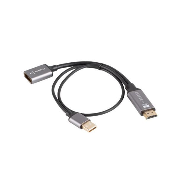 Adaptador DisplayPort para HDMI Lanberg AD-HD-DP-02