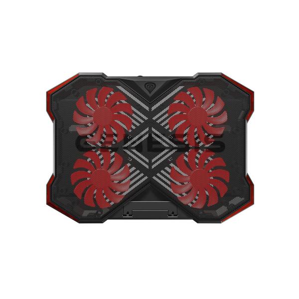 Base de Refrigeração para Portátil Genesis Oxid 260 Preto 17"