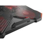 Base de Refrigeração para Portátil Genesis Oxid 260 Preto 17"