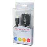 Adaptador HDMI para VGA Savio CL-23 Preto
