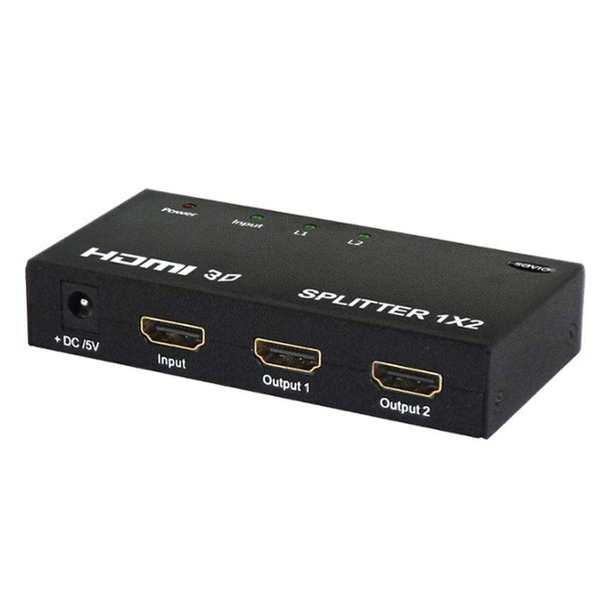 Adaptador HDMI para 2 x HDMI Savio CL-42