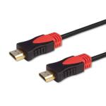 Cabo HDMI Savio CL-95 Preto Vermelho 1,5 m
