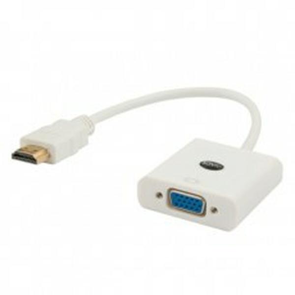 Adaptador HDMI para VGA Savio CL-27B Branco