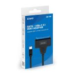 Adaptador USB a SATA para Disco Rígido Savio AK-69 25 cm