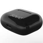 Auriculares sem fios Savio TWS-02 PRO Preto black