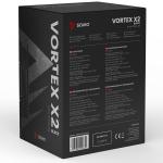 Ventilador de CPU Savio VORTEX X2 BLACK