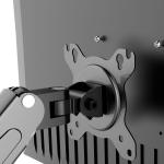 Suporte de Mesa para Ecrã MacLean MC-861N 27" 13"