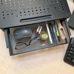 Suporte de Mesa para Ecrã MacLean MC-947 32" 13" 37 x 23,5 cm