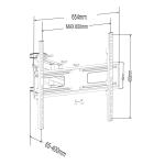 Suporte de Parede MacLean 80" 50 kg