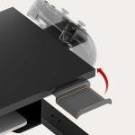 Suporte de Mesa para Ecrã Ergo Office ER-303 B