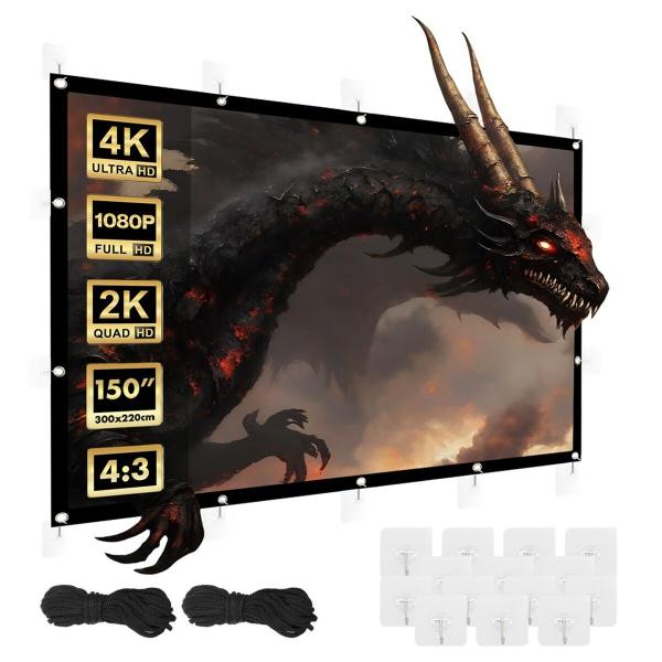 Tela de Projeção MacLean MC-168 120"