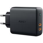 Carregador de Parede Aukey PA-D5 Preto