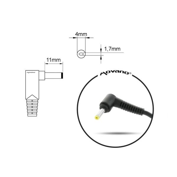 Carregador para Portátil Mitsu 5ZM035 45 W