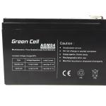 Bateria para Sistema Interactivo de Fornecimento Ininterrupto de Energia Green Cell AGM04 7 Ah 12 V