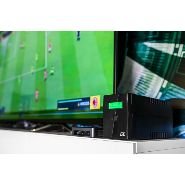 Sistema Interactivo de Fornecimento Ininterrupto de Energia Green Cell UPS02 480 W