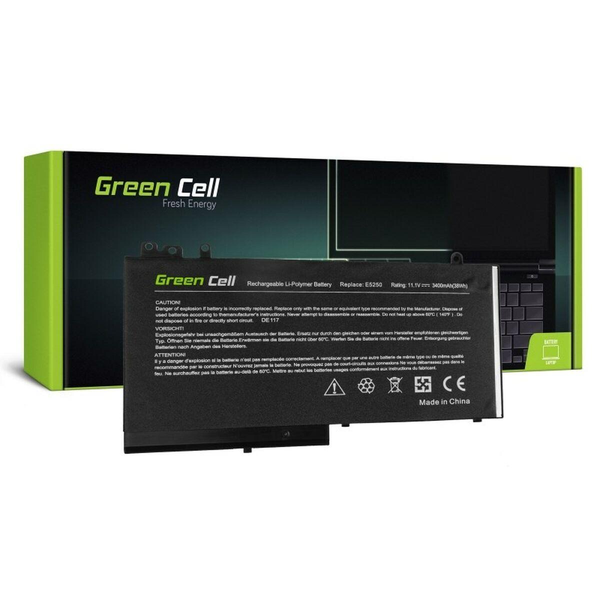 Bateria para Laptop Green Cell DE117 Preto 3400 mAh