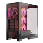 Caixa Semitorre ATX Modecom Volcano SPACE APEX ARGB Preto