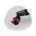 Cadeira de Gaming Huzaro HZ-Ranger 6.0 Preto Vermelho Meninos