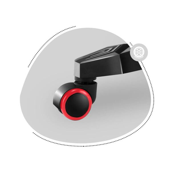 Cadeira de Gaming Huzaro HZ-Ranger 6.0 Preto Vermelho Meninos